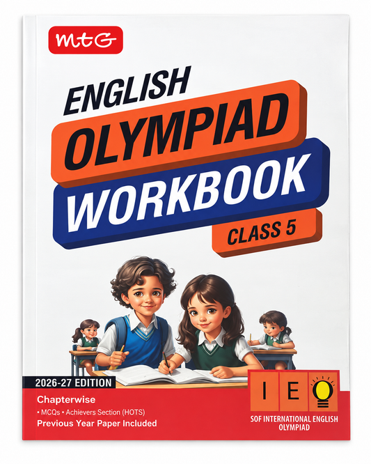 MTG English Olympiad Workbook Class 5