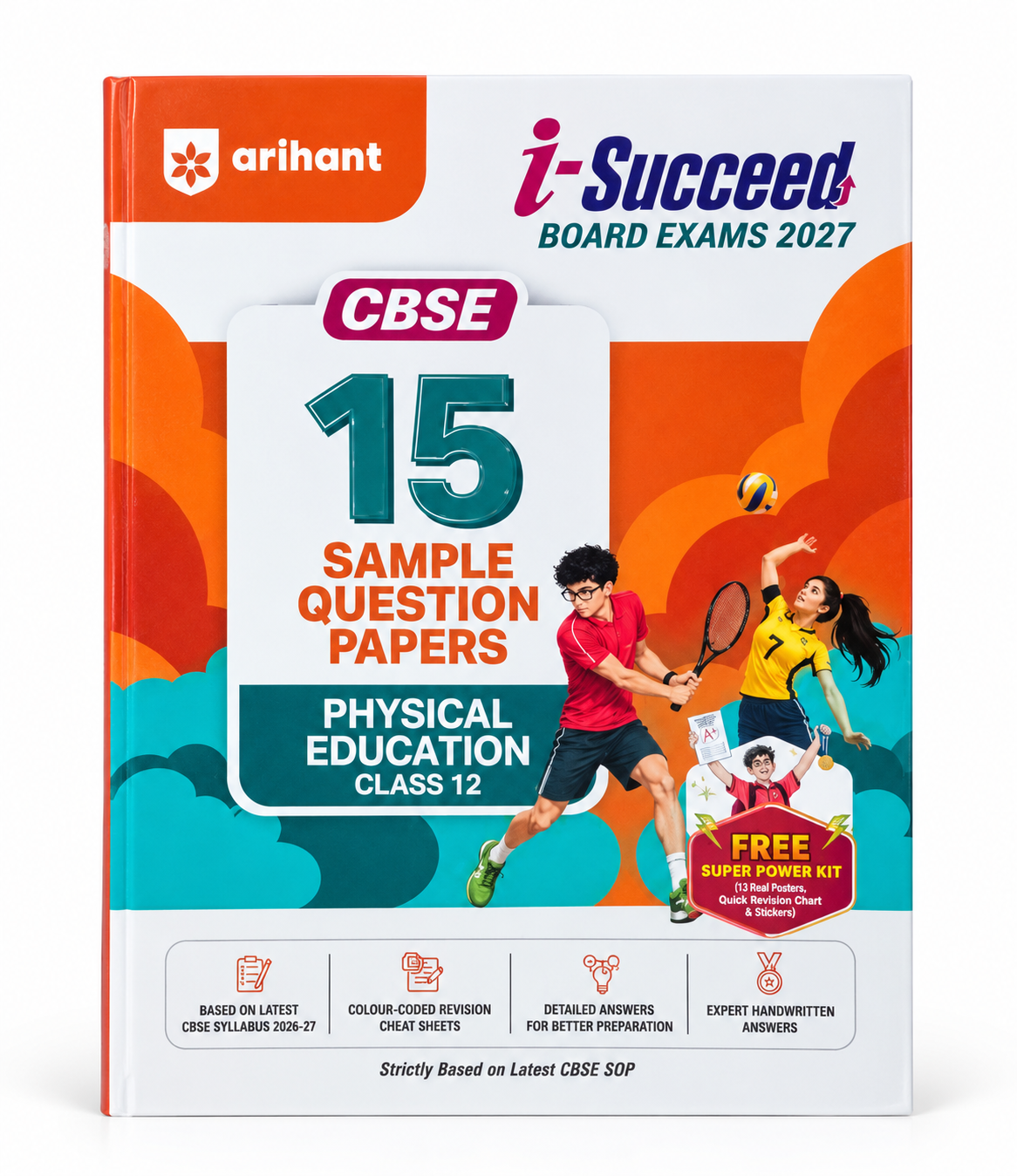 Arihant i-Succeed CBSE Class 12 Physical Education 15 Sample Question Papers Board Exams 2027 book