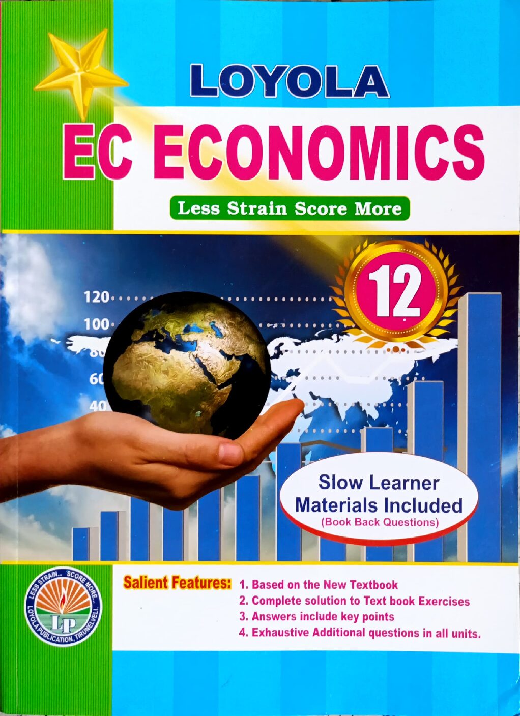 12th standard Economics guide EC Loyola English medium covering microeconomics macroeconomics and exam questions