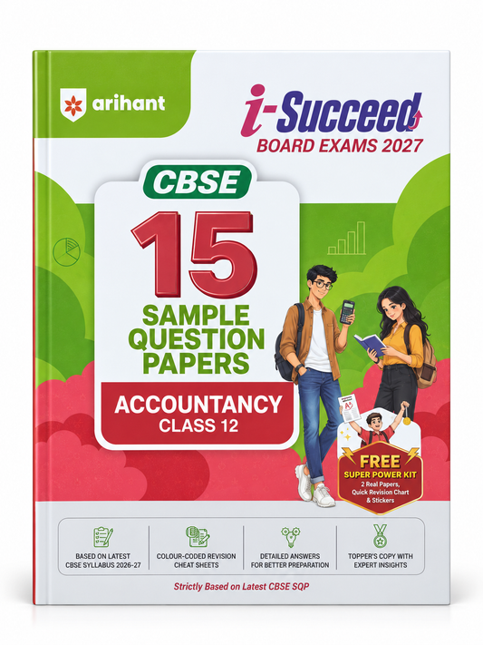 Arihant i-Succeed CBSE Class 12 Accountancy – 15 Sample Question Papers (Board Exams 2027)