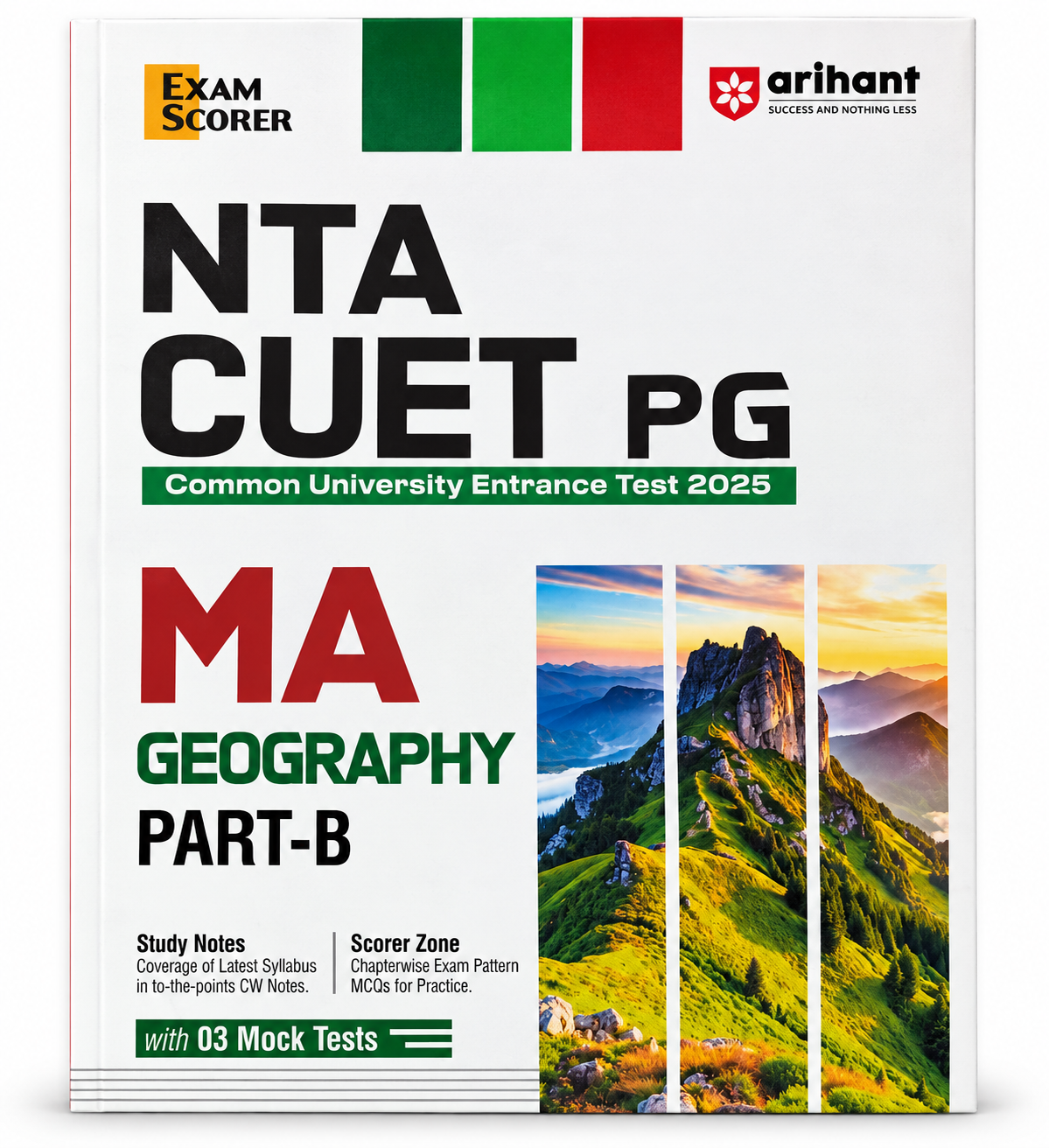 NTA CUET PG MA Geography Part-B – Common University Entrance Test 2025