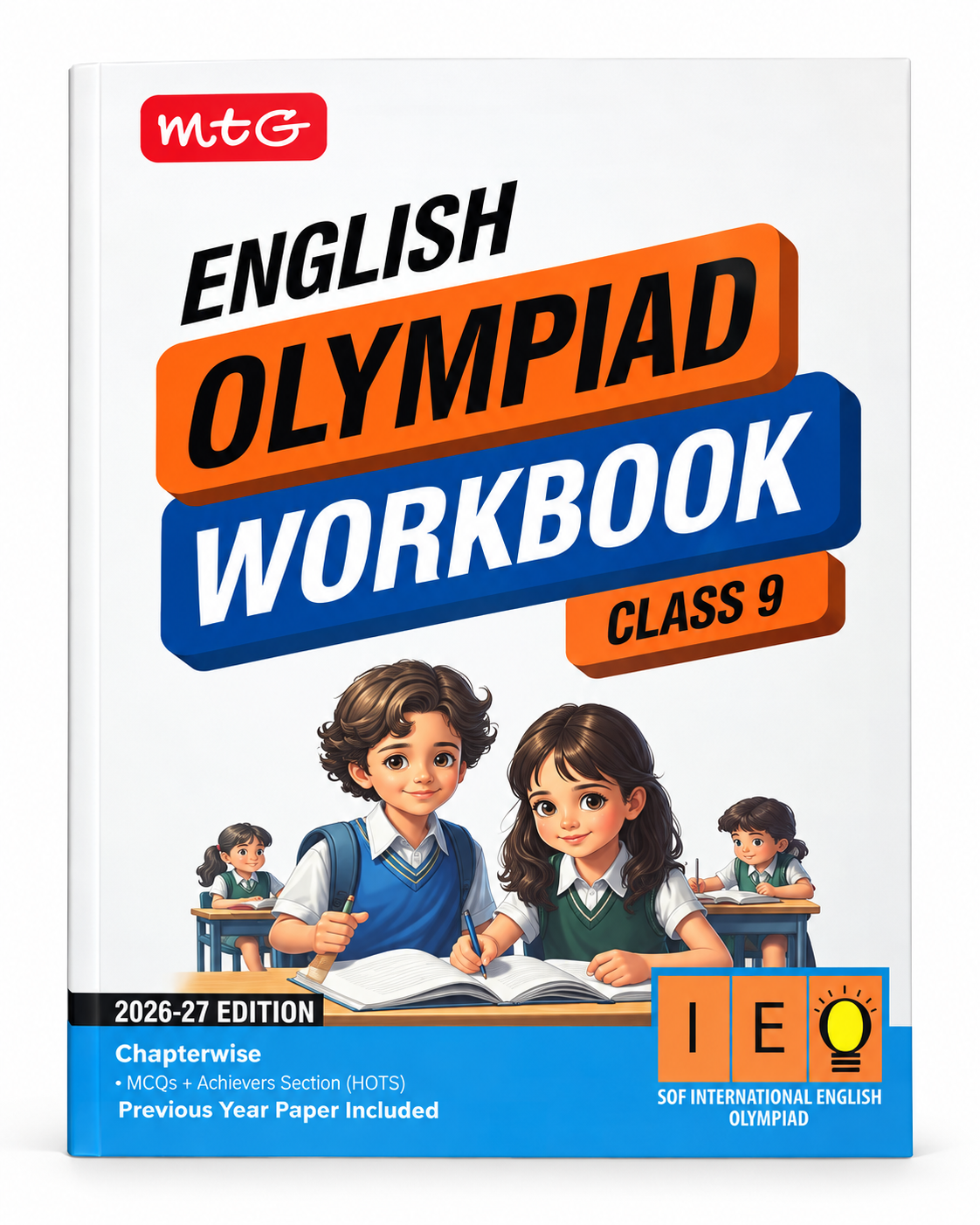 MTG English Olympiad Workbook Class 9 – 2026–27 Edition