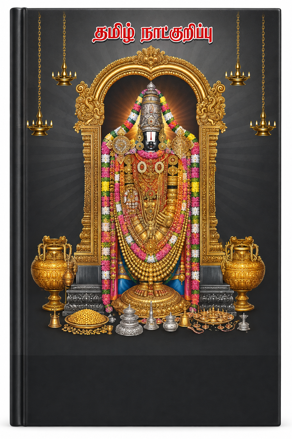 Tamil Panchangam Diary 2027 – B5 Size, Ruled Pages