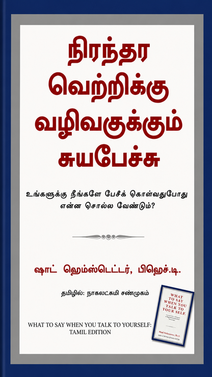நிறந்தர வெற்றிக்கு வழிவகுக்கும் சுயபேச்சு – ஷாட் ஹெம்ஸ்டெட்டர், பிஹெச்.டி.
