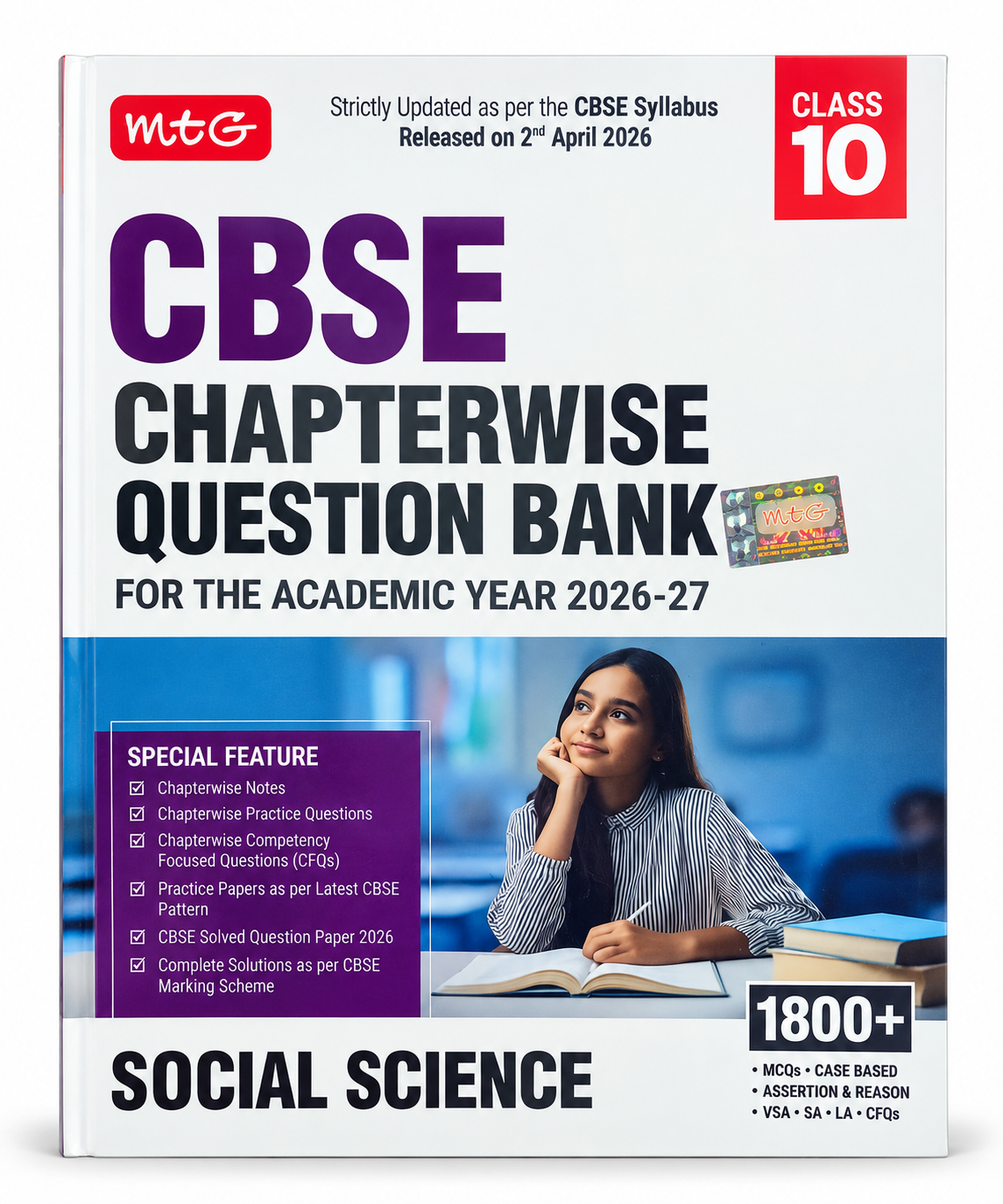 MTG CBSE Class 10 Social Science Chapterwise Question Bank 2026–27