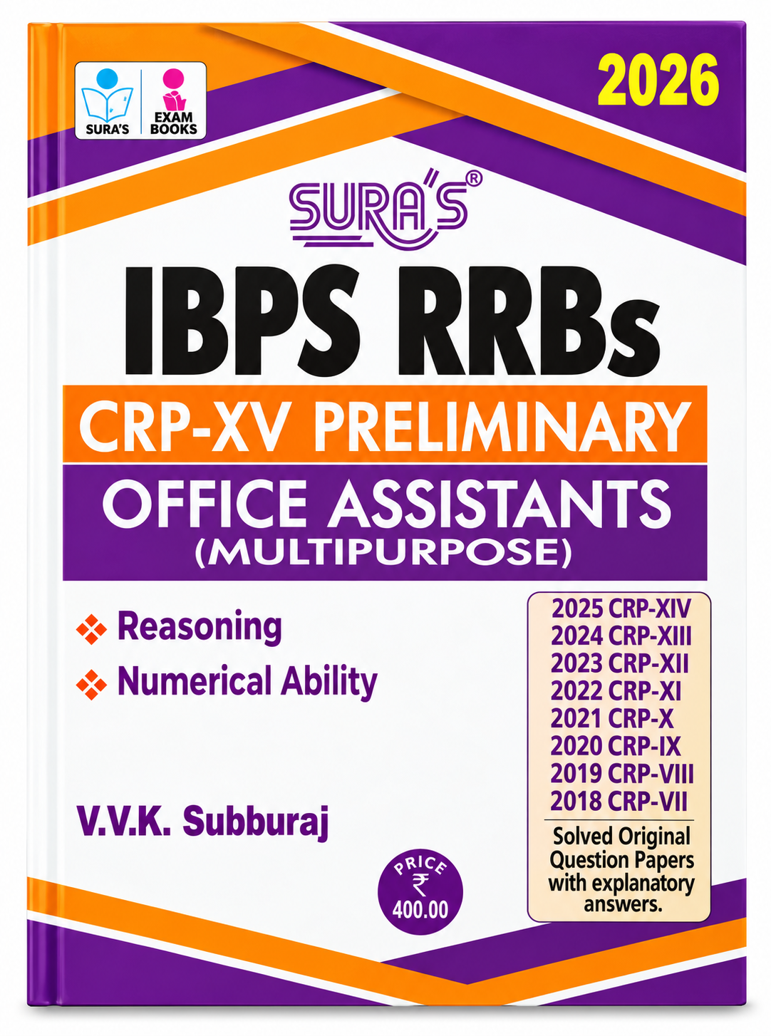 SURA’S IBPS RRBs 2026 CRP-XV Preliminary Office Assistants (Multipurpose)