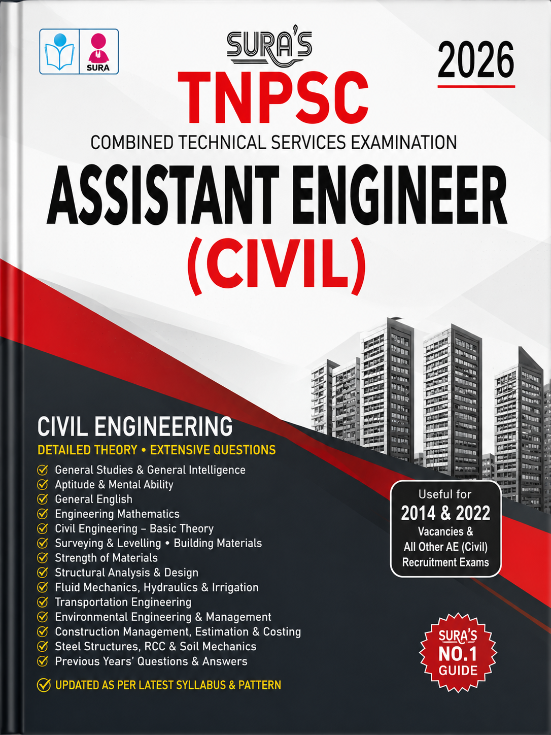 Sura's TNPSC 2026 Assistant Engineer (Civil) Guide | Combined Technical Services Examination