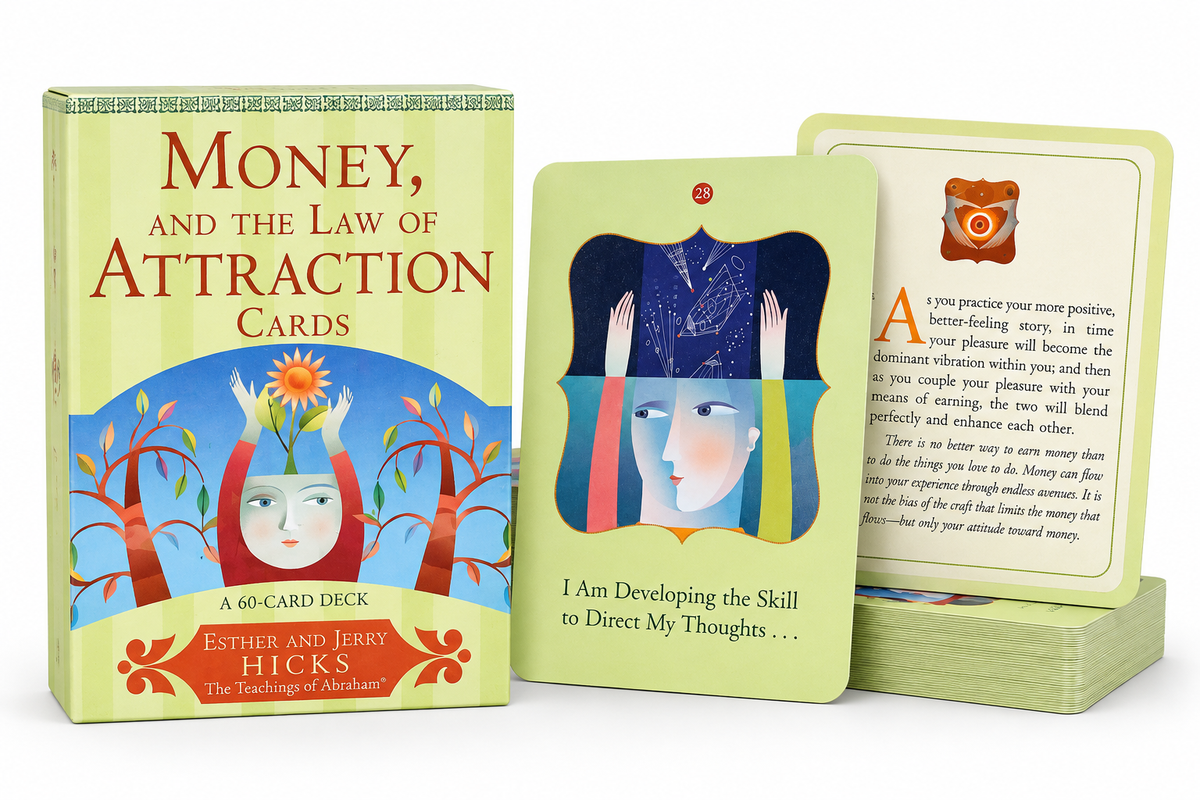 Money and the Law of Attraction 60-card deck by Esther and Jerry Hicks