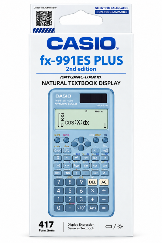 Casio fx-991ES PLUS 2nd Edition Scientific Calculator