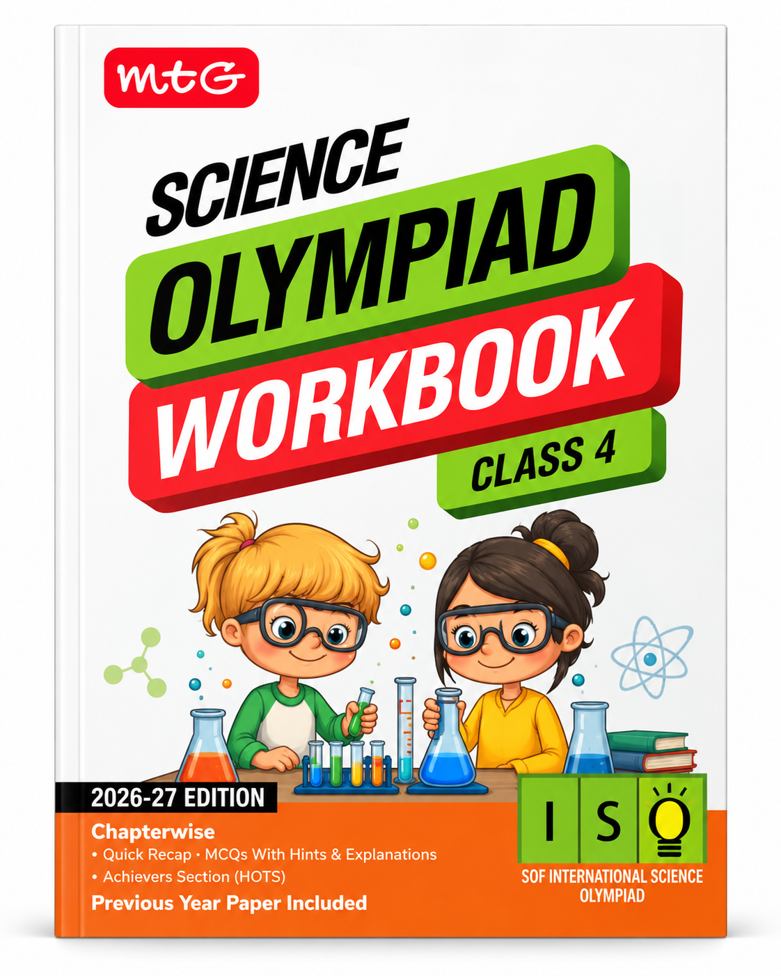 MTG Science Olympiad Workbook Class 4 – 2026–27 Edition
