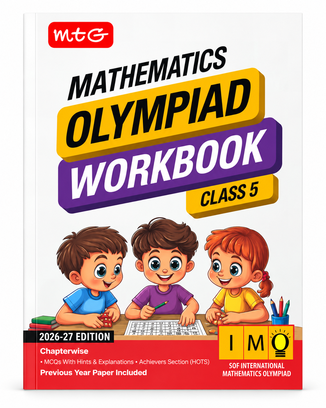 MTG Mathematics Olympiad Workbook Class 5