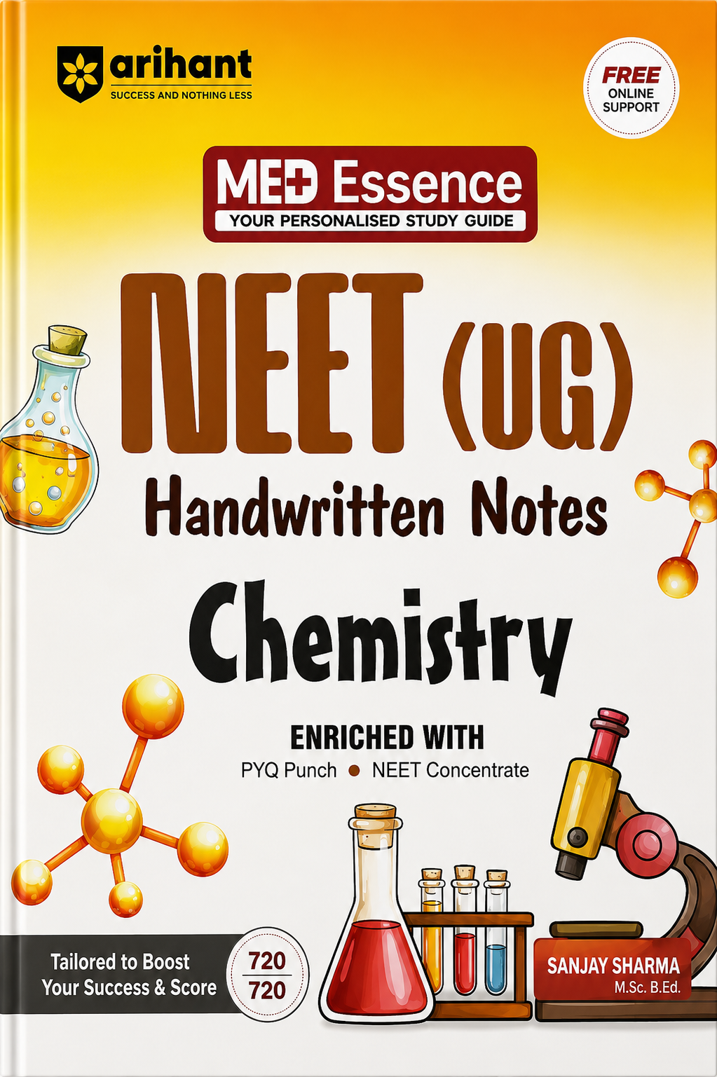 NEET (UG) Handwritten Notes Chemistry | Med Essence Personalised Study Guide | Arihant