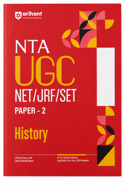 NTA UGC NET/JRF/SET Paper 2 History | Arihant | Model Papers & Latest Solved Papers