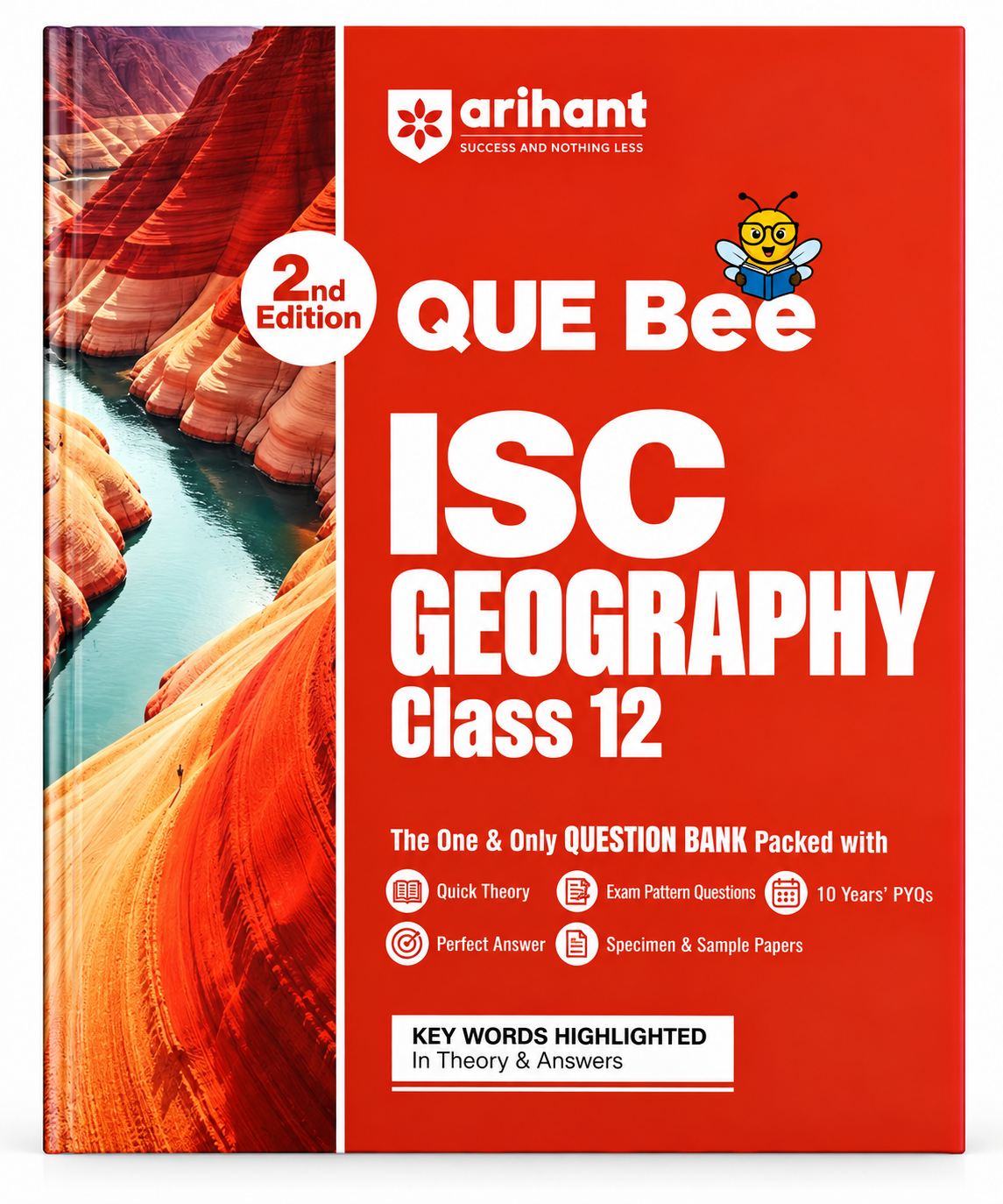 ISC Geography Class 12 QUE Bee Question Bank Arihant