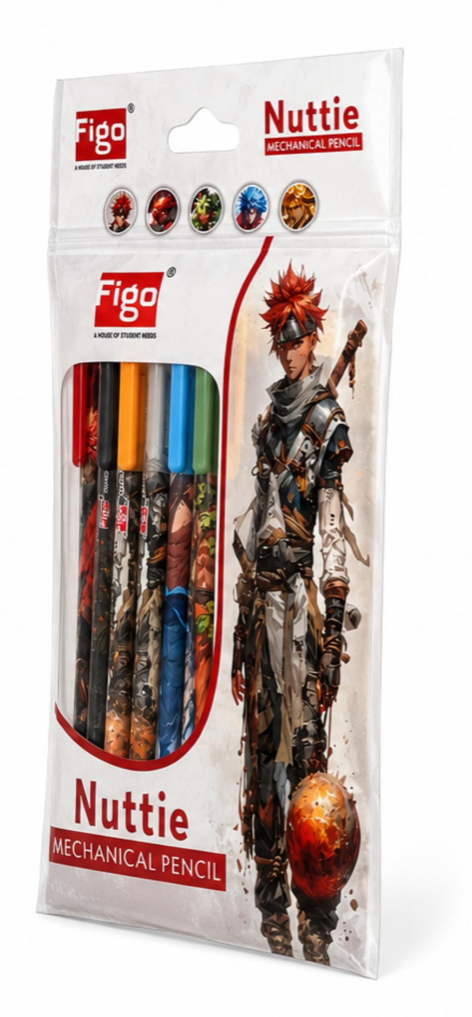 Stylish Anime Theme Mechanical Pencil Set
