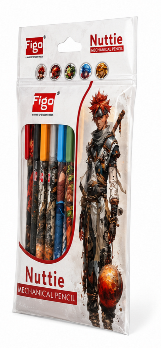 Stylish Anime Theme Mechanical Pencil Set
