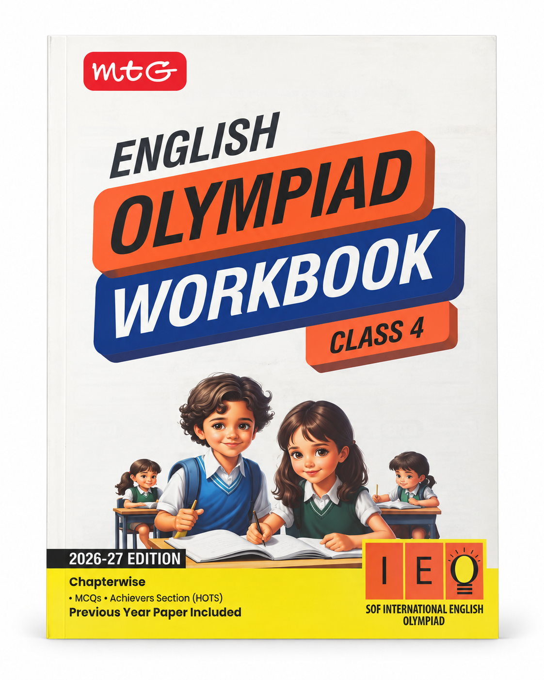 MTG English Olympiad Workbook Class 4 – 2026–27 Edition