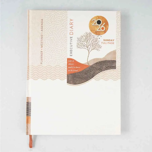 Vision New Year Diary 2026 V-360 Sunday Full PAge