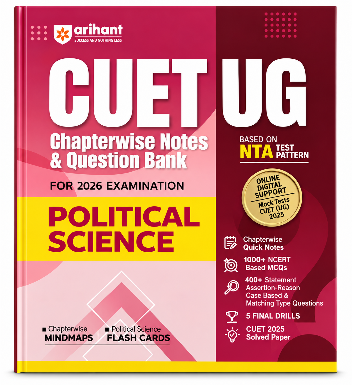 CUET UG Chapterwise Notes & Question Bank for 2026 Examination – Political Science
