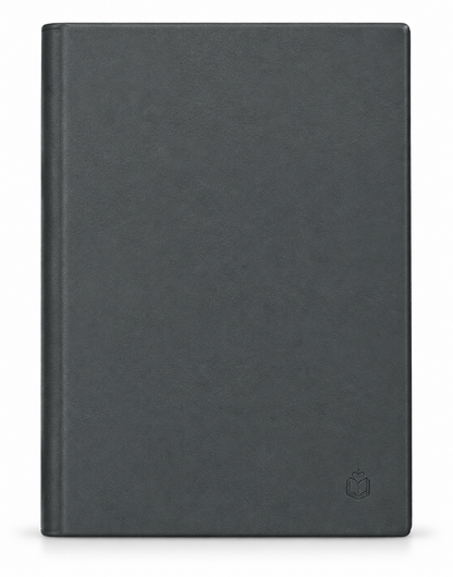2027 Customizable Premium Executive Diary – Cream & Dark Grey