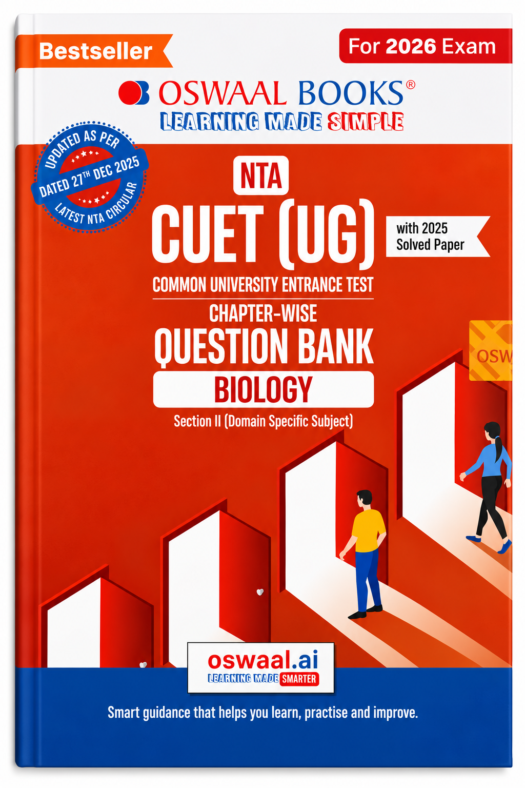 CUET (UG) Chapter-Wise Question Bank – Biology | For 2026 Exam