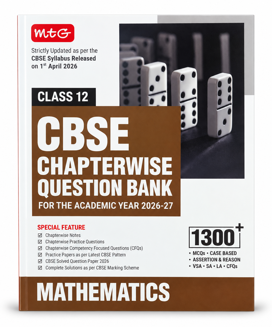 MTG CBSE Class 12 Mathematics Chapterwise Question Bank 2026–27