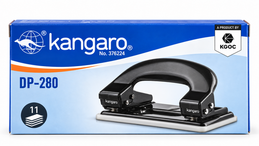 Kangaro DP-280 Paper Punch – 11 Sheets