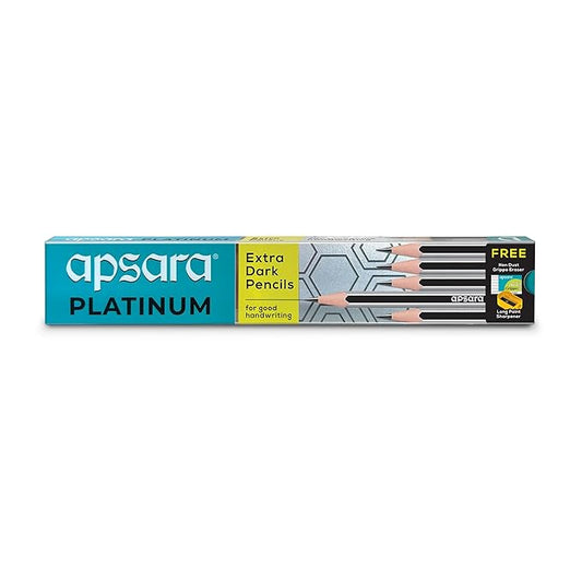 Apsara Platinum Pencil Pack of 10