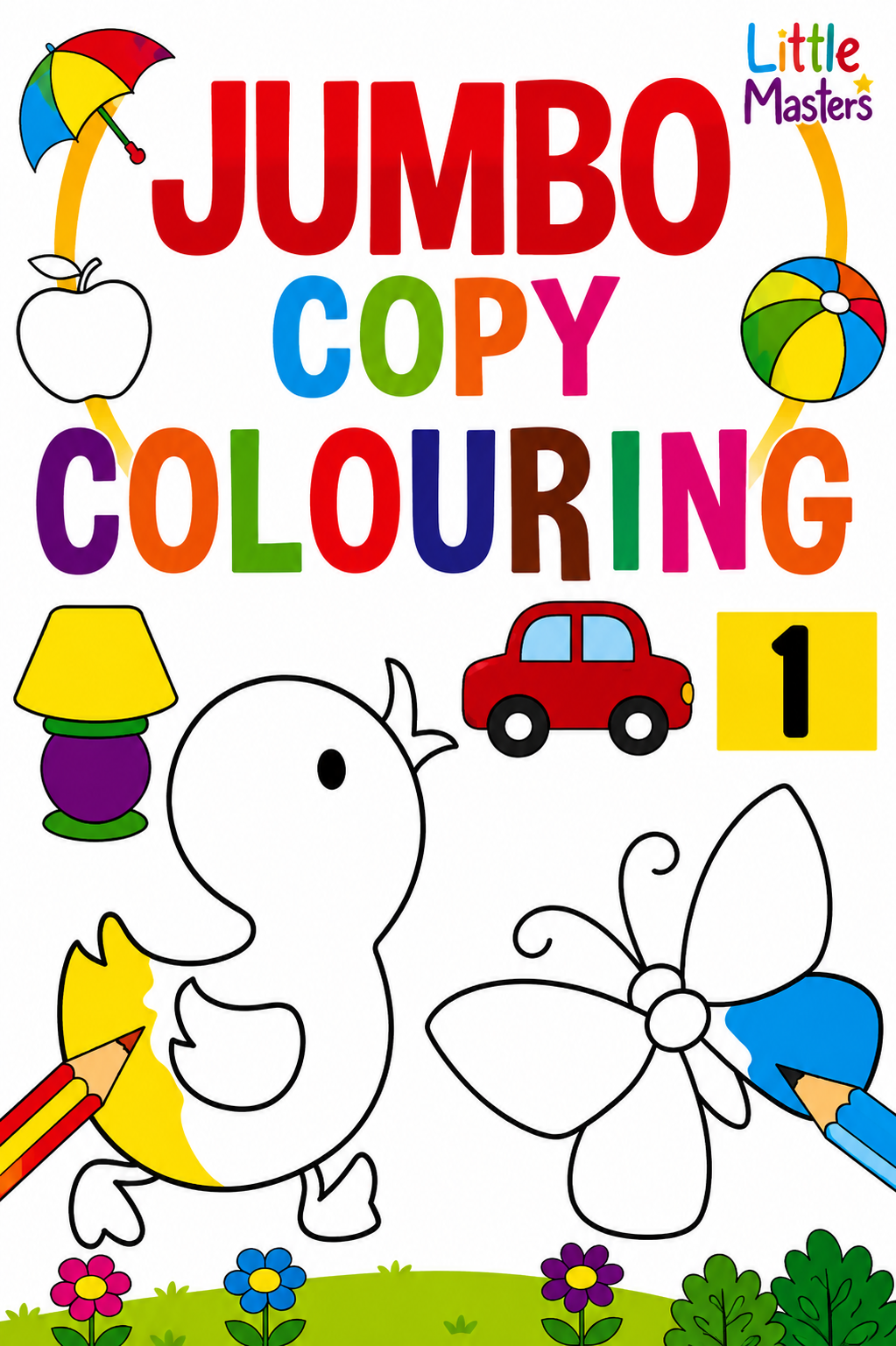 Little Masters Jumbo Copy Colouring – 1