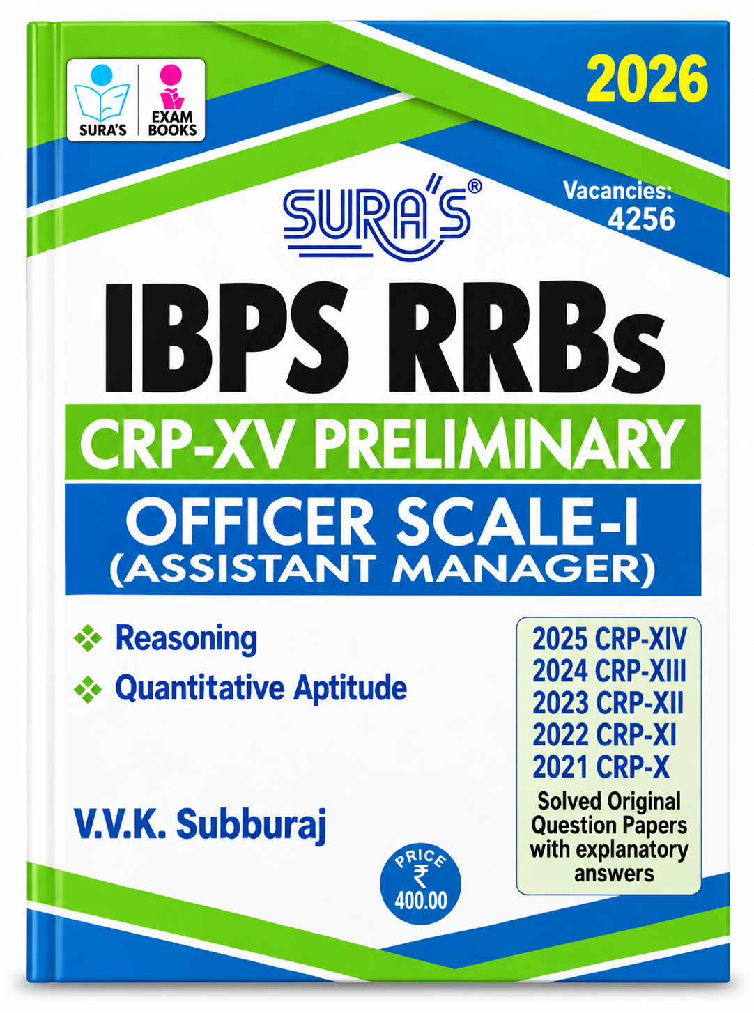 Sura's IBPS RRBs CRP-XV Preliminary Officer Scale-I (Assistant Manager) 2026