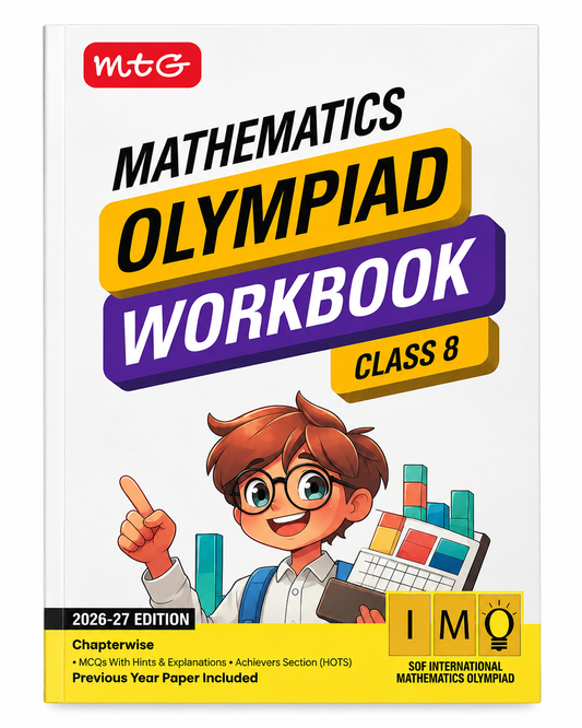 MTG Mathematics Olympiad Workbook Class 8 – 2026-27 Edition