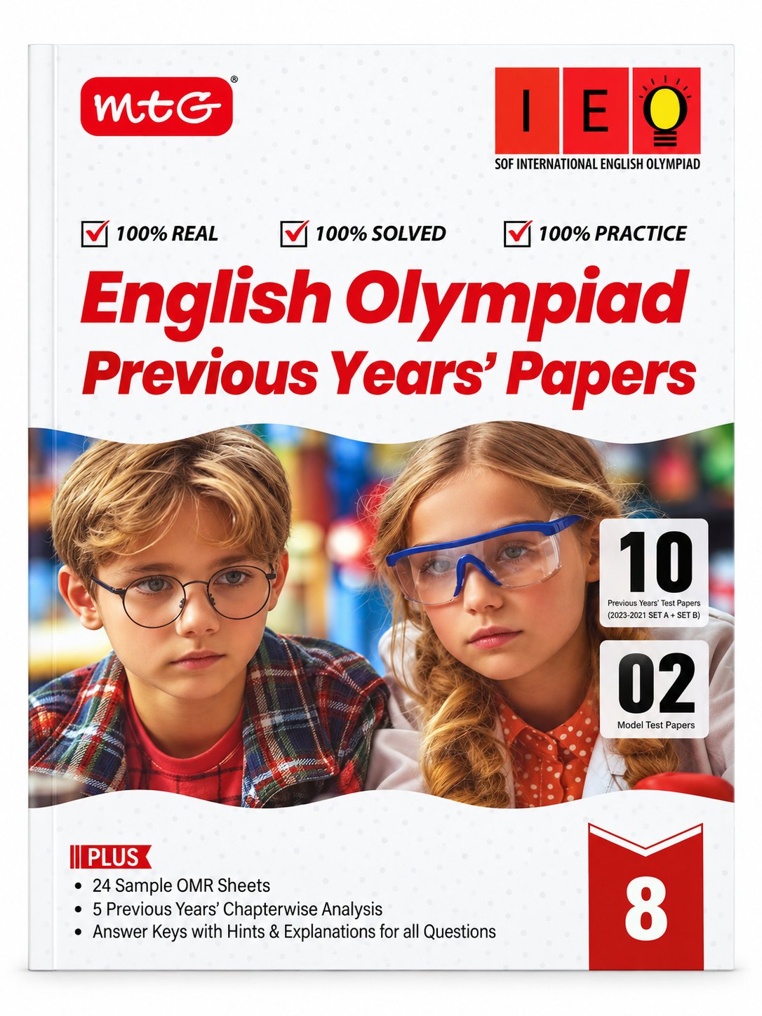 MTG English Olympiad Previous Years’ Papers – Class 8