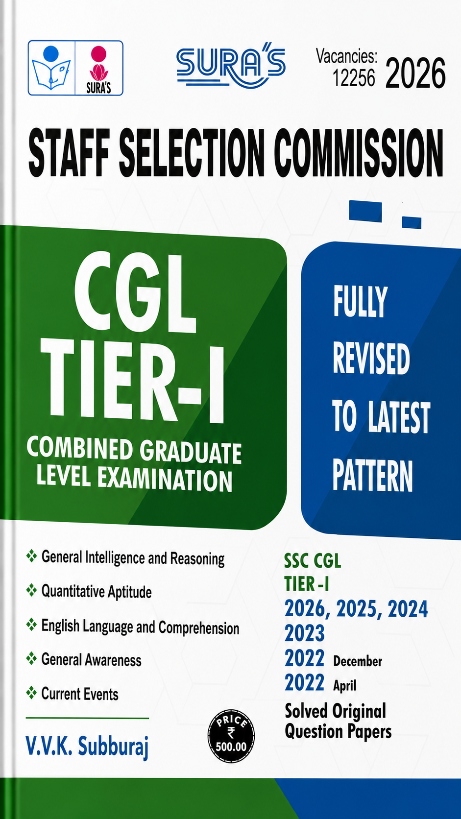 SURA’S SSC CGL Tier-I 2026 | Combined Graduate Level Examination | Latest Pattern