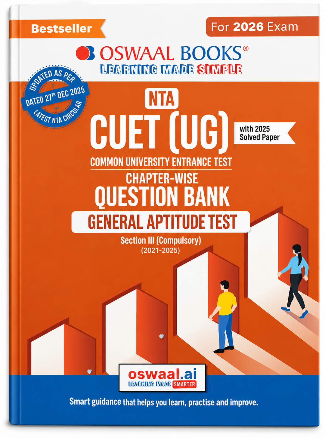 NTA CUET (UG) Chapter-Wise Question Bank – General Aptitude Test | For 2026 Exam