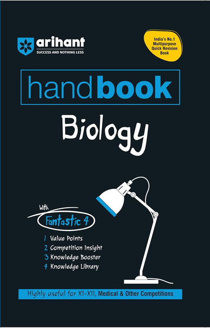Arihant Handbook Biology Class 11 & 12 | Quick Revision Guide for NEET, Medical & Competitive Exams