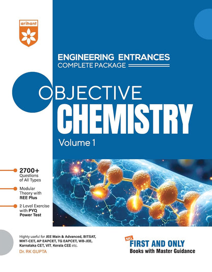 Objective Chemistry Volume 1 | Engineering Entrances Complete Package | Arihant