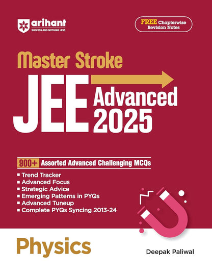 Master Stroke JEE Advanced 2025 Physics | 900+ Assorted Advanced Challenging MCQs | Arihant