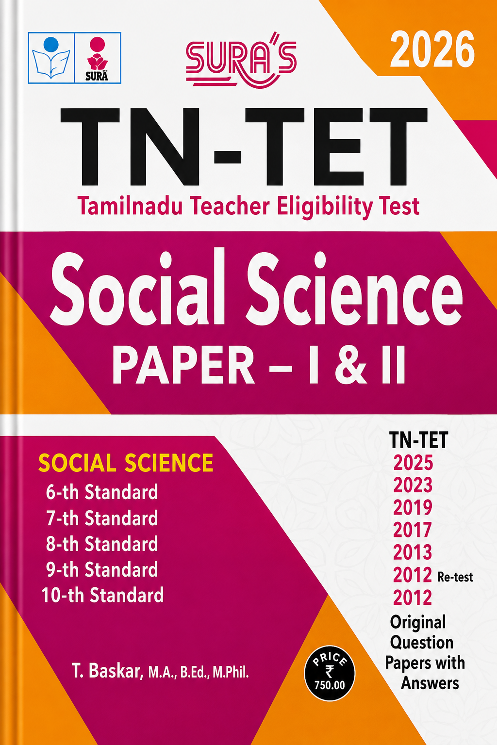 Sura’s TN-TET Social Science Paper I & II 2026 Guide