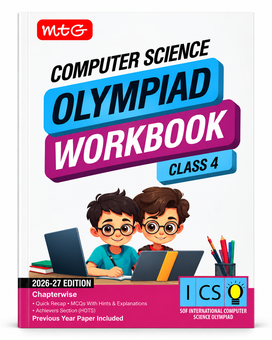 MTG Computer Science Olympiad Workbook Class 4 – 2026–27 Edition