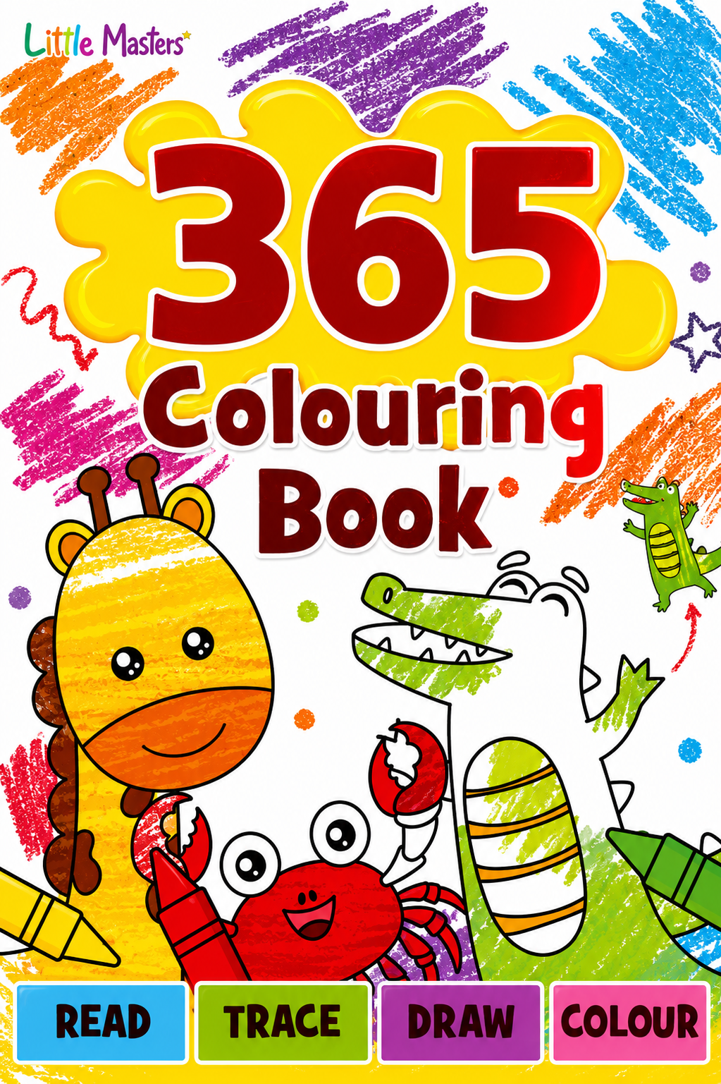 Little Masters 365 Colouring Book