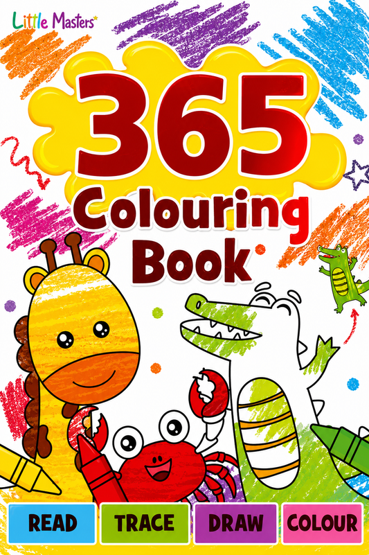 Little Masters 365 Colouring Book