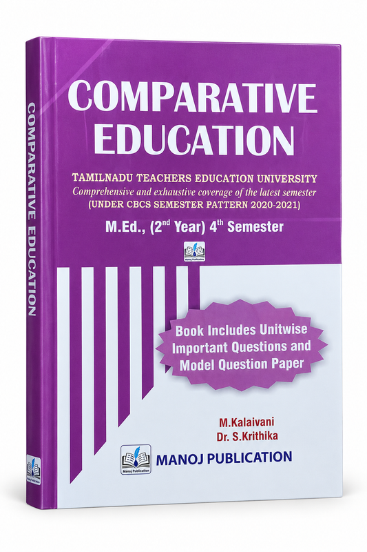 Comparative Education – M.Ed. 2nd Year, 4th Semester