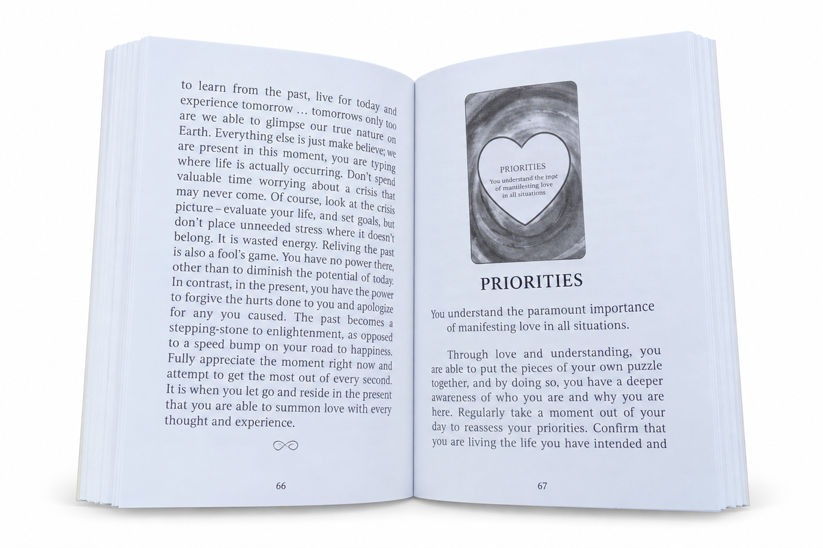 The Power of Love Activation Cards – James Van Praagh (44-Card Deck and Guidebook)