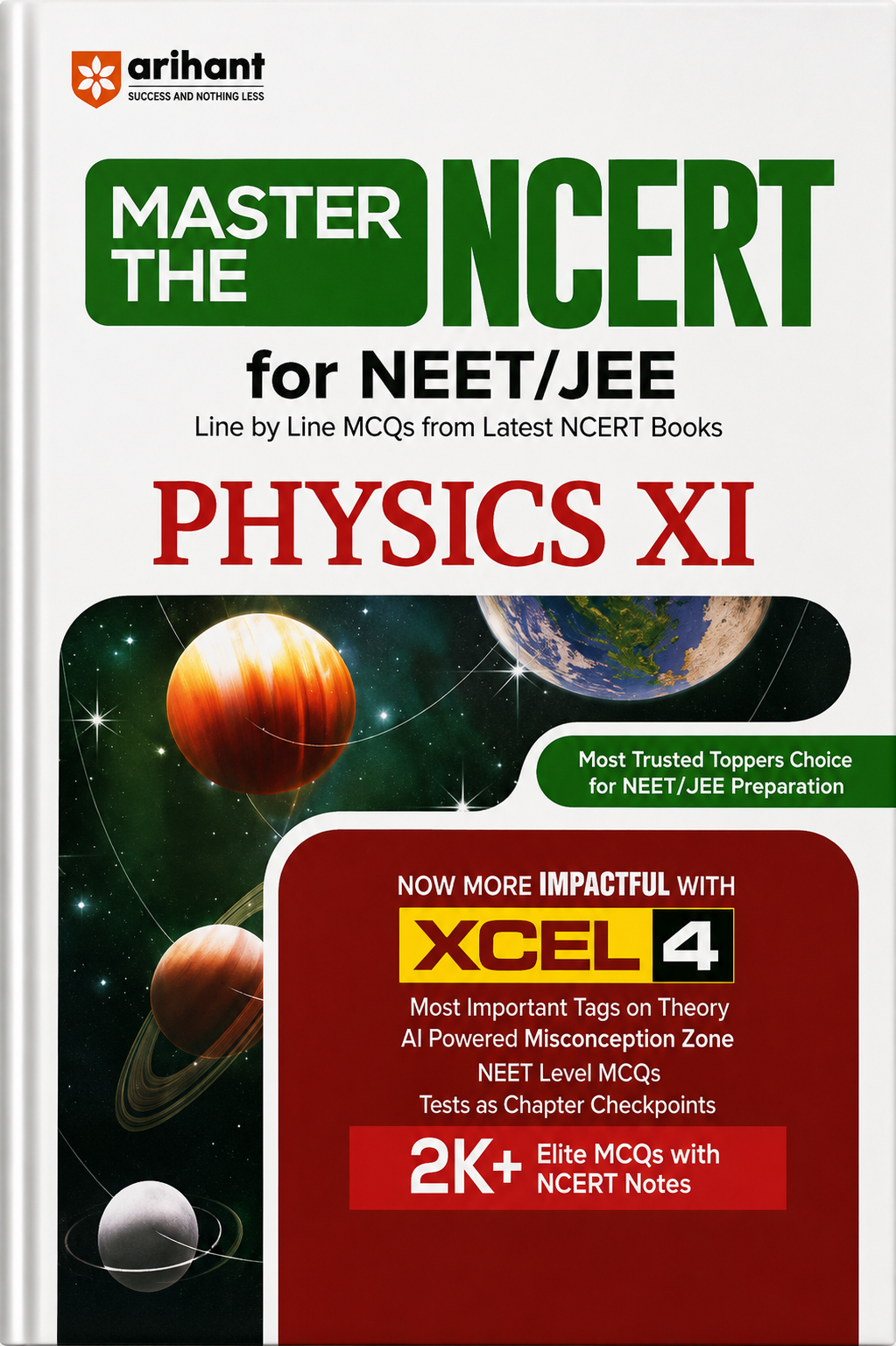 Master the NCERT for NEET/JEE Physics XI | Line by Line MCQs from Latest NCERT Books | Arihant
