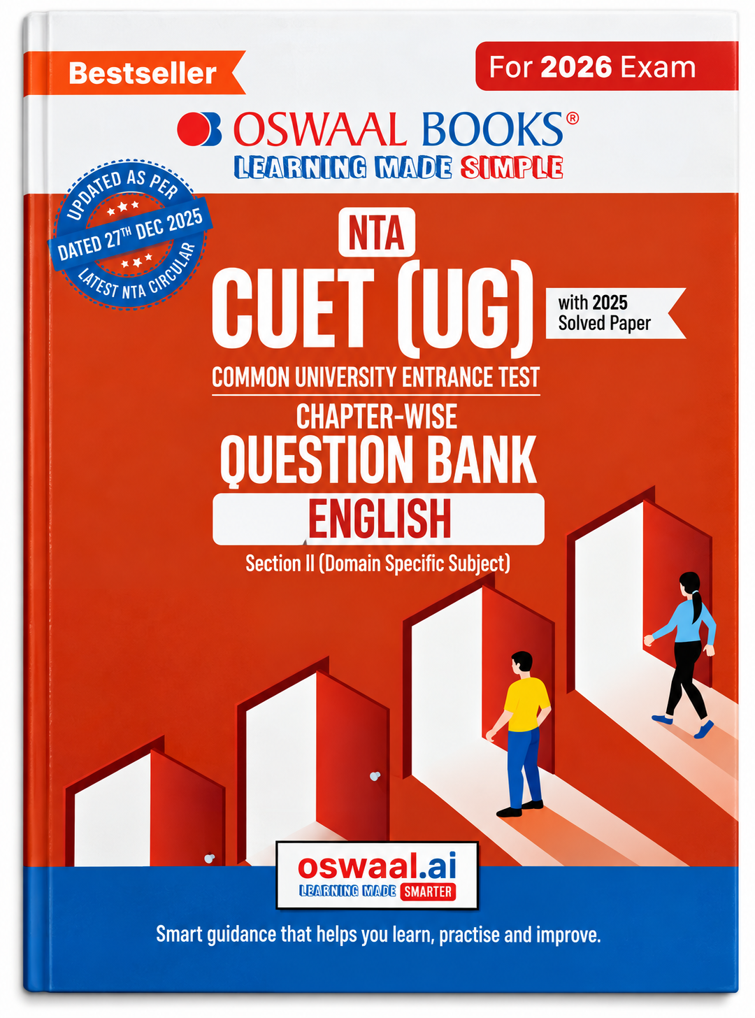 NTA CUET (UG) Chapter-Wise Question Bank – English | For 2026 Exam