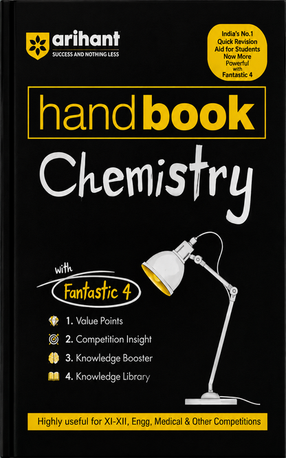 Handbook Chemistry | Arihant | Quick Revision Book for XI-XII, Engineering & Medical Competitions