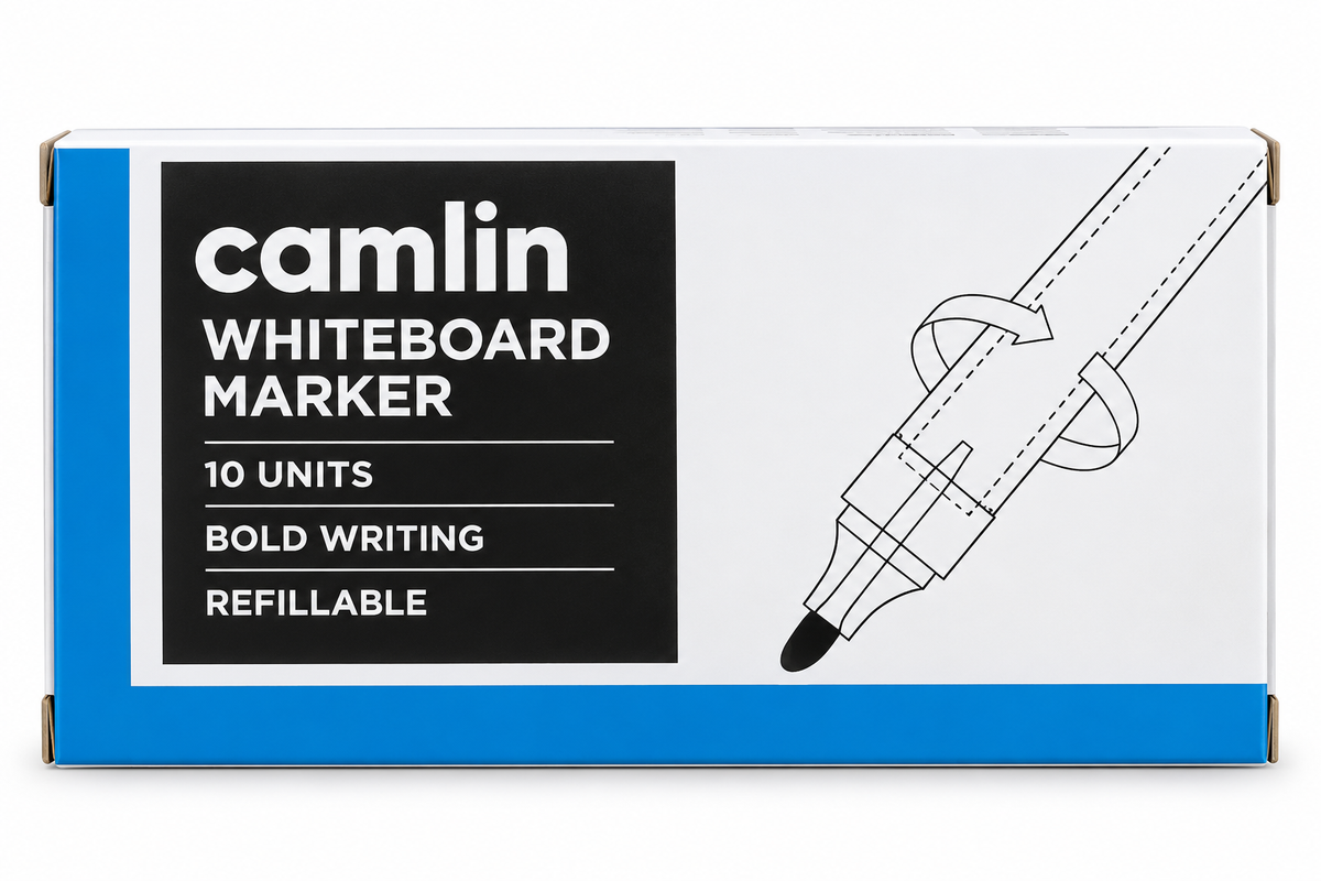 Camlin Whiteboard Marker – 10 Units