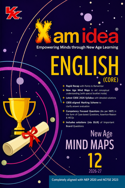 Xam Idea English (Core) – Class 12 (2026–27)