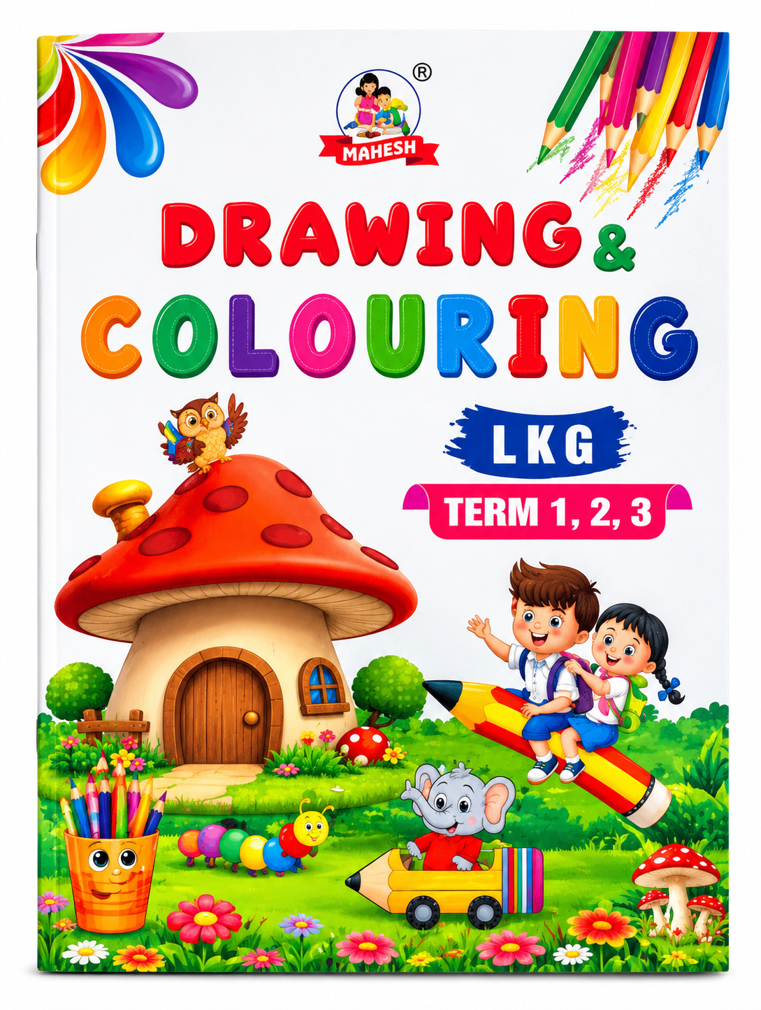 Drawing & Colouring – LKG – Term 1, 2, 3