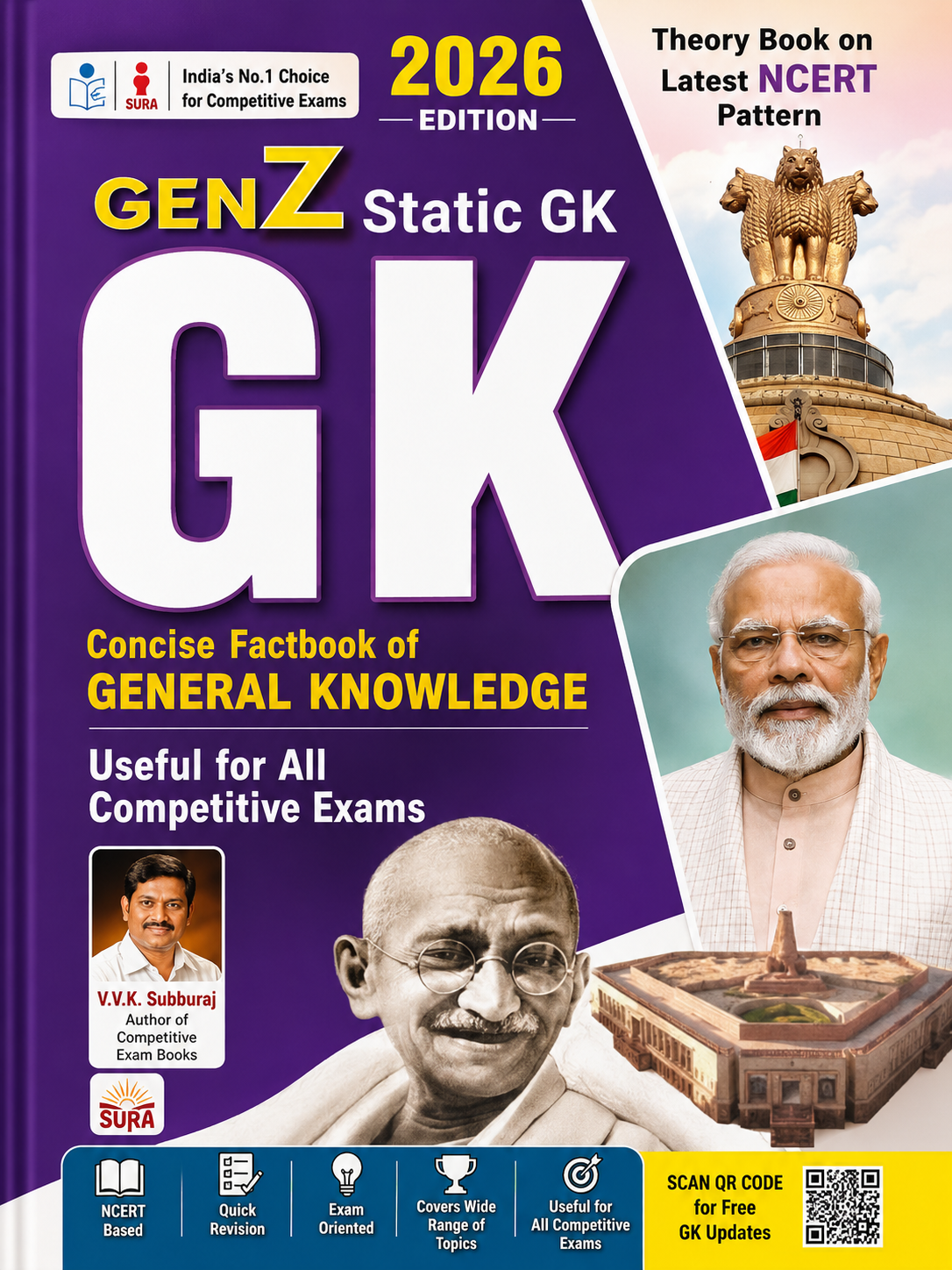 Gen Z Static GK 2026 | Theory Book on Latest NCERT Pattern | General Knowledge for Competitive Exams
